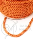 Sfoară de poliester rasucită orange 3mm 1 metru 441311