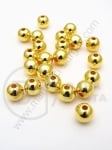 Mărgele SSB aurii 8mm gaură 1.8mm 1 pachet ~80 buc 318352