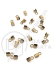 Vârf metalic 3x6mm culoare bronz antic 1 pachet 200 buc 301713