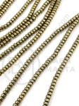 Disc de hematit 3x2mm gaură 1mm ~200 buc ~40cm 1 buc 353197