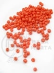 Mărgele de sticlă portocalii 4~5x3~5mm gaură 1.3mm 1 pachet 50g 334145