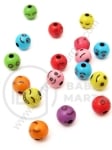 Bilă zâmbitoare 8mm gaură colorată 1.8mm 1 paquet 40g ~150 buc 311068