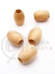 Cilindru din lemn lăcuit 18x14mm gaură 7mm 1 pack 40g ~38buc 321275