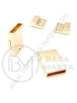 Închizator magnetică 17.5x6x23.5mm aurie gaură 15x3mm 1 buc 302035