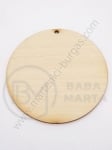 Figurină din lemn 115x3mm gaură 3.5mm 1 pachet 2 buc 182701
