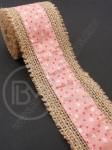 Bandă de pânză de sac cu bandă textilă width 50mm - length ~2 meters 1 rollă 462101