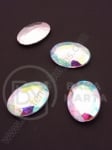 Pietriș acrilic 18x25mm transparent AB pentru încorporare 1 pachet 2 buc 151312