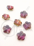Flori de cristal 14x7.5mm Swarovski imitație cameleon effect AB 1 pachet 5 buc 335405