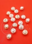 Mărgele perlate 8x6mm mix ecru 1 pachet ~100 buc 312279
