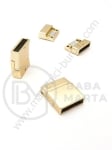 Închizator magnetică 17.5x6x20mm auriu mat gaură 15x3mm 1 buc 302033