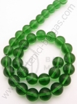 Mărgele de sticlă 12mm verde ~29 bucăți 1 bucată 343086