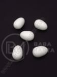 Ouă din polystyrene expandat 30x20mm pentru decor 1 pachet 30 pieces 181728