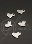 Pandantiv oțel 9x11mm 5 bucăți 309479