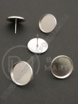 Base tip cercei pentru incrustare 14mm 1 pachet 10 bucati 301647
