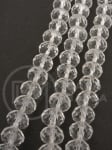 Cristal 8x6mm transparent ~68 bucăți 40cm 1 bucată 342088