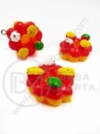 Pandantiv pentru tort din rășină ~30x~16mm gaură 1.8mm 1 pack 2 pcs 335711