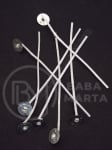Filt din bunmac cerat 5cm pentru luminare cu placă metalică 1 pachet 10 pcs 191382