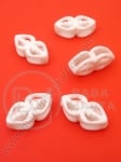 Mărgele 22x11x6.5mm, gaură albă 7x3mm, 1 pachet 40g ~57 buc. 312331
