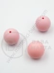 Bilă de mărgele din silicon cu gaură de 20 mm, 2 mm, 1 paquet, 2 pc. 317126