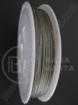 Sârmă de oțel argintiu 0,30 mm 1 rolă 50 metri 141229