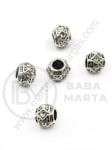Mărgele metalice 11x9mm, pachet 1, 2 buc. 309586