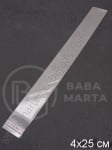 Pungă de celofan cu adeziv 4x25+3cm. capacitate 1 pachet 200 buc 112051