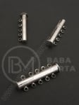 Închizator magnetică 2 bucăți 30x10x7mm color argintie 1 buc 301700