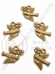 Pandantiv metalic 15x18mm bronz antic 10 bucăți 308445