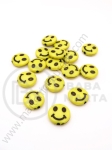 Monedă Smile 14x4mm galbenă 1 pachet 40g ~67 buc 312086