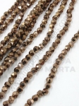 Poligon de hematit 3,8~4mm gaură 1mm ~40cm ~100buc 1buc 353225