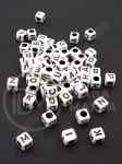 Cub 6x6mm litre gaură 3mm 1 pachet 40g ~250 buc 312582