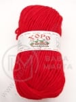 Fir HORO roșu 100% lână 100g ~130 metri 431176