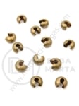 Dop metalic cu încuietoare 5x4mm culoare bronz antic 1 pachet 30 bucăți 302112