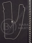 Collier din oțel 2.7x2.2x0.6mm lungime 45cm 1 buc 281263