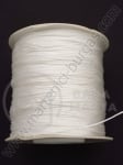 Sfoară albă din polyester 0.8 mm, 120 meters, 441020