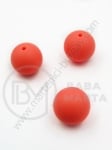 Bilă de mărgele din silicon cu gaură de 20 mm, 2 mm, 1 paquet, 2 pc. 317131