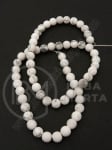 Bilă Howlite albă MAT 6mm ~63 buc 1 buc 352434