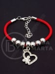 Margele metallice Martenitsa cu cristale, 1 pachet, 12 buc., 103076