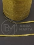 Panglică organza aurie 3mm 20 metri 451228