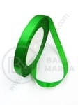 Panglică satinată verde 10mm ~22 meters 451612