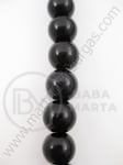 Şir de perle negre 10mm. ~80cm ~85 bucati 341050