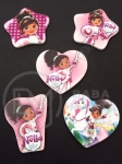 Figurină din plastic 50x35x3mm 1 pachet 10 bucăți 131337
