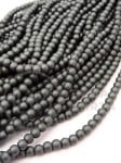 Bilă de hematit MATT nemagnetică 4mm ~100 buc 1 buc 352415