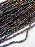 Mărgele de hematit fațetate, nemagnetice ~2mm 40cm ~200 buc 1 buc 352933