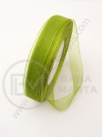 Panglică organza 15mm verde ~45 metri 451249
