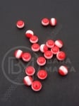 Minge de caucait alb-roșie 8mm 1 paquet 50 buc 312106