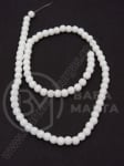 Mărgele de sticlă 4mm gaură albă 1mm ~80 bucăți 1 bucată 343494