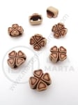 Mărgele trifoi 15x13x8mm gaură 10x3mm 1 pachet 40g ~85 buc 312674