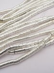 Disc de hematit 4.5x1mm culoare alb-argintiu ~40cm ~395 buc 1 buc 352613
