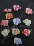 Elefanți flori 9x11.5mm 1 pachet 40g ~127 buc 311898